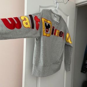 Disney World gray crew neck